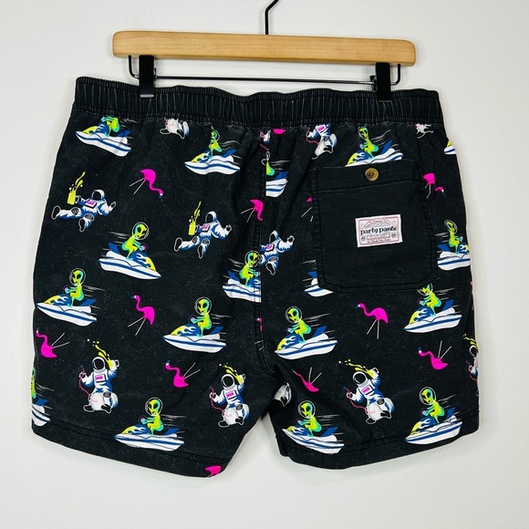 Party Pants Intergalactic Classic Swim Trunks L - Picture 5 of 5